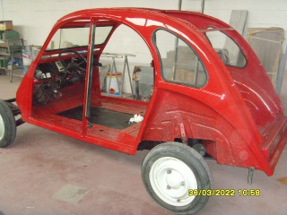 Citroën 2CV kompletně po renovaci 1981