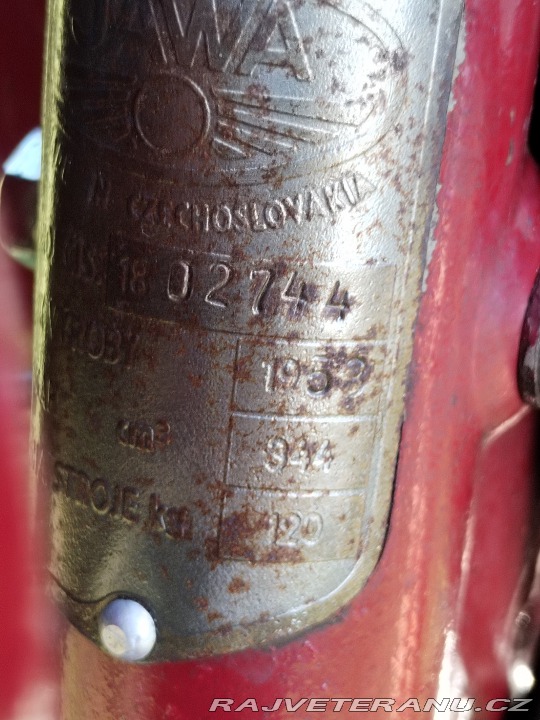 Jawa 350 Pérák 1953