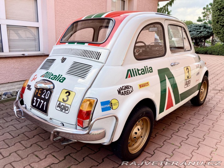 Fiat 500 110 F Alitalia rallye des 1969