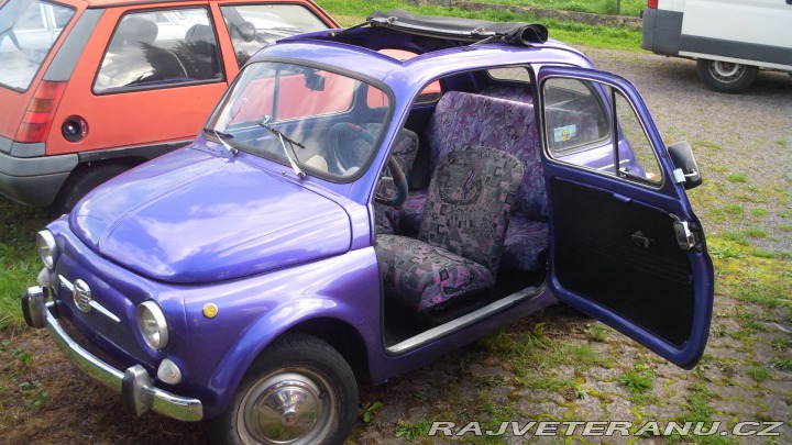 Fiat 500 500D Trasformabile protiv 1963