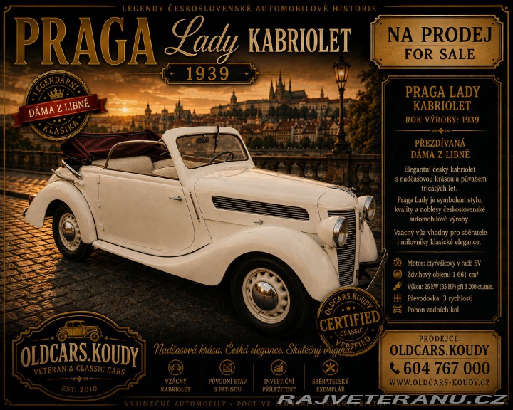 Praga Lady 1939