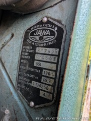 Jawa Ostatní modely 551 Jawetta 1960