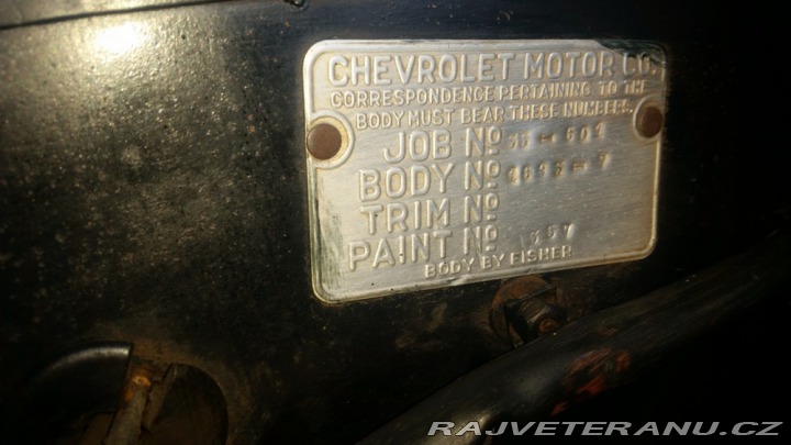 Chevrolet Ostatní modely Coutch 2 door 1933
