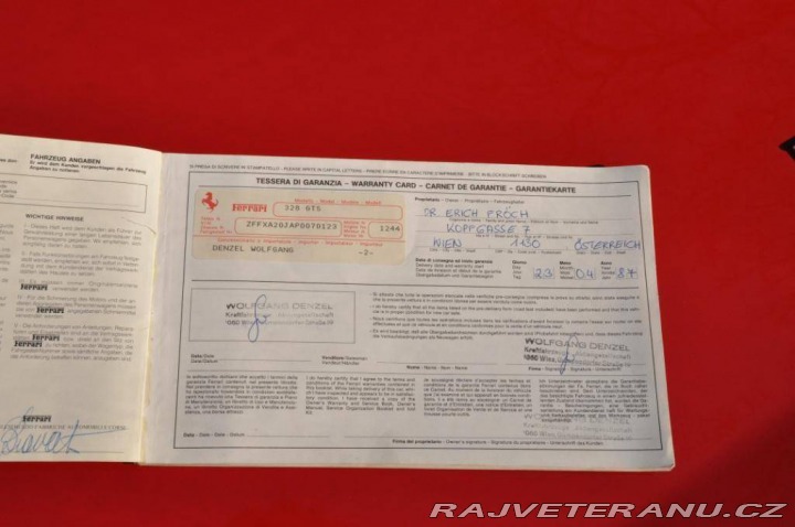 Ferrari 328 GTS Targa 1987