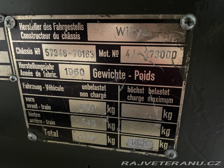 Jeep CJ CJ-3B 1960