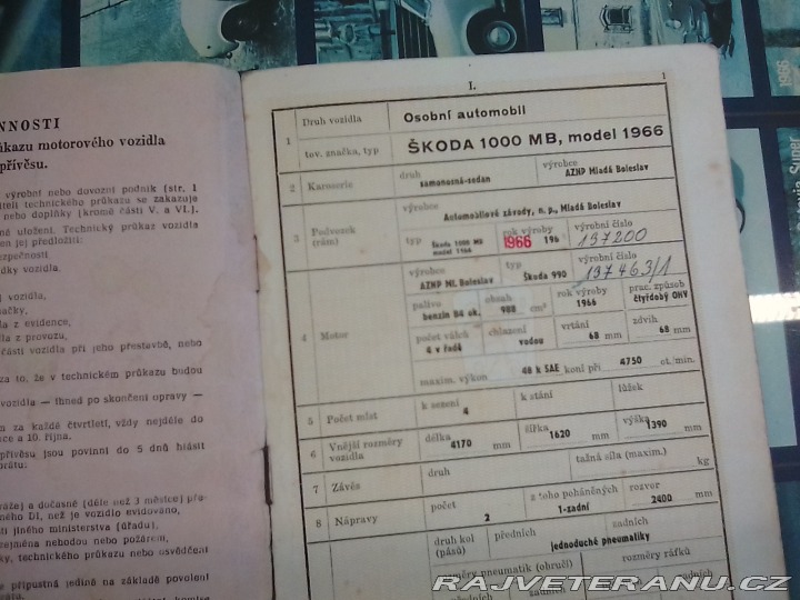 Škoda 1000 MB 1966