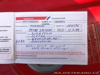Honda CBR 600F PC19 Hurican 1989