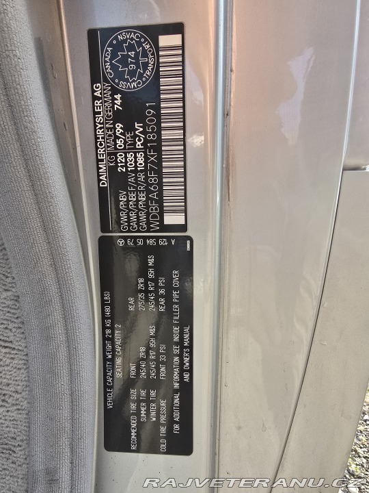 Mercedes-Benz SL 500 EDICE LORINSER 79t.km 1999
