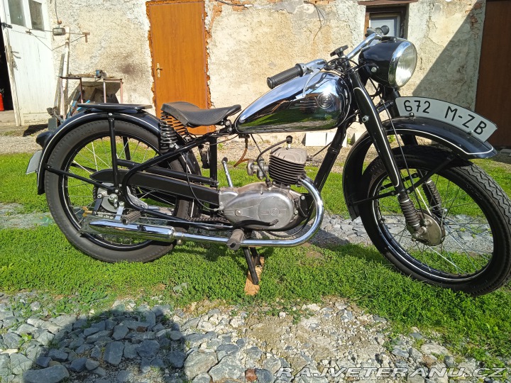 ČZ 125 T 1949