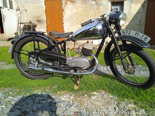 ČZ 125 T 1949
