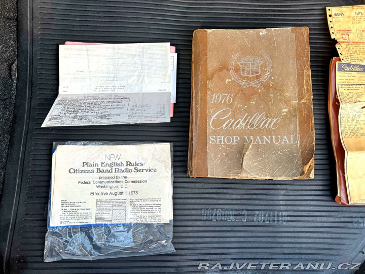 Cadillac Fleetwood 7.0 V8 | 1.majitel 1979