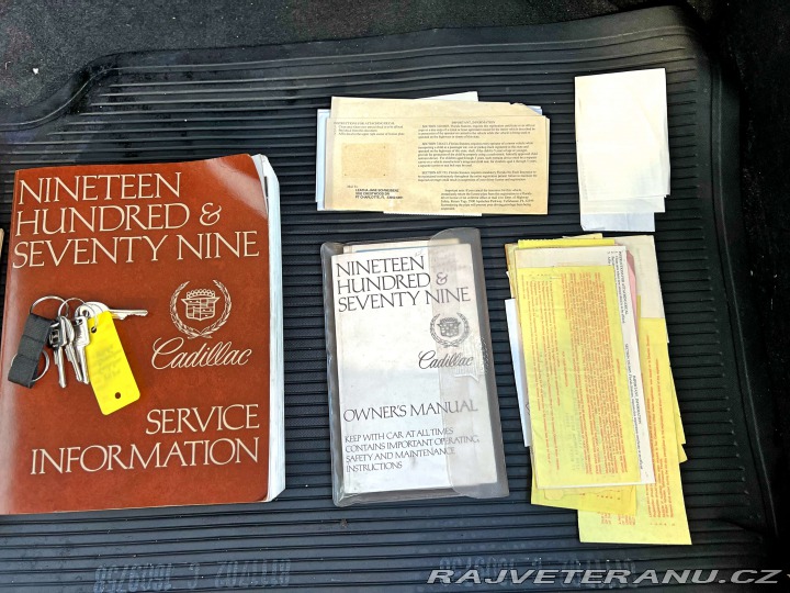 Cadillac Fleetwood 7.0 V8 | 1.majitel 1979