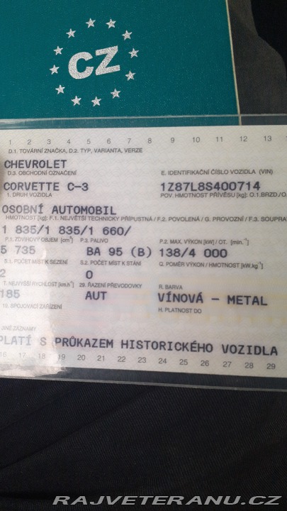 Chevrolet Corvette C3 1978