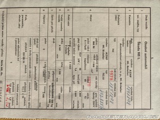 Škoda 105 L - 742 1978