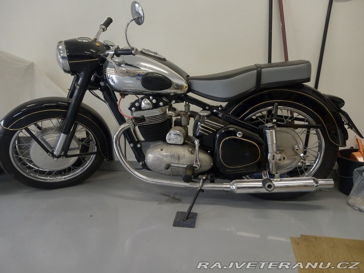 Jawa 500 Jawa 500ohc 02 1957