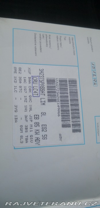 Volkswagen Passat 2.0 GL 1994