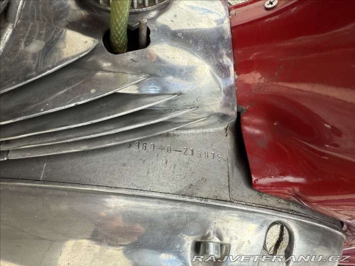 Jawa 350 350-360 350/360 s Lodičk 1970