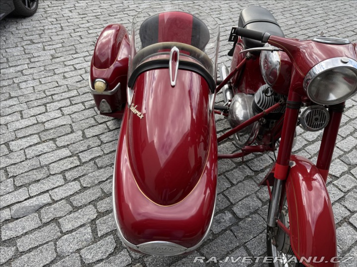 Jawa 350 350-360 350/360 s Lodičk 1970