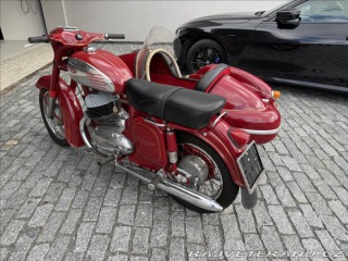 Jawa 350 350-360 350/360 s Lodičk 1970