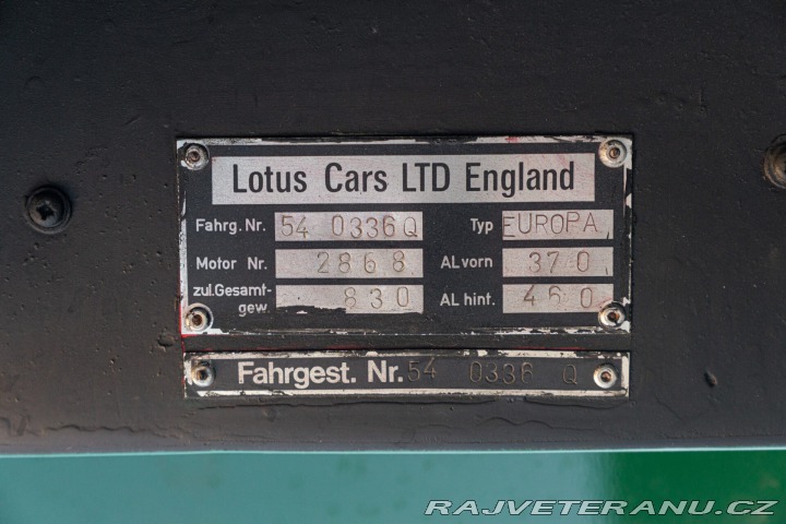 Lotus Europa II° SERIE 1971