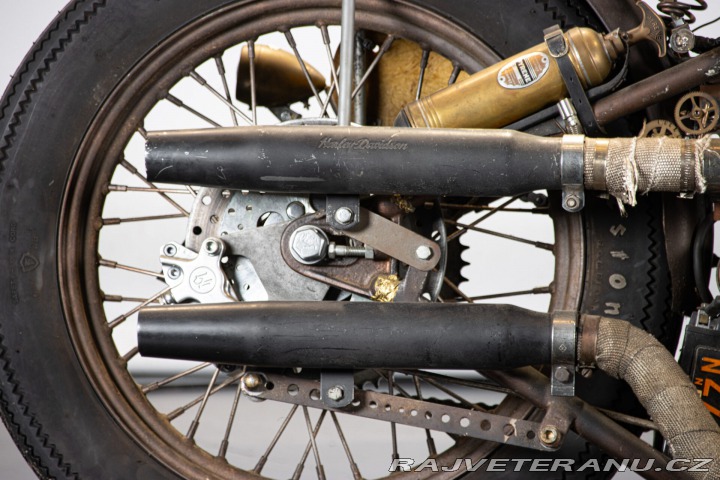 Harley-Davidson Ostatní modely RAT BIKE INSPIRED KNUCKLEHEAD ENGINE 1989