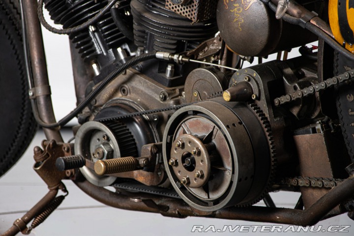 Harley-Davidson Ostatní modely RAT BIKE INSPIRED KNUCKLEHEAD ENGINE 1989