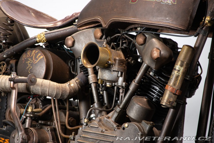 Harley-Davidson Ostatní modely RAT BIKE INSPIRED KNUCKLEHEAD ENGINE 1989