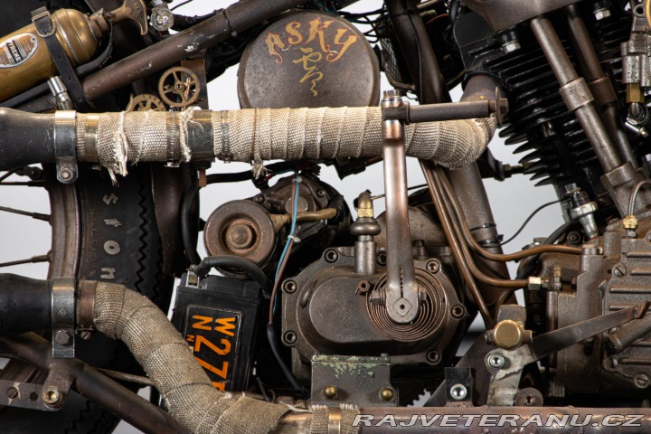 Harley-Davidson Ostatní modely RAT BIKE INSPIRED KNUCKLEHEAD ENGINE 1989