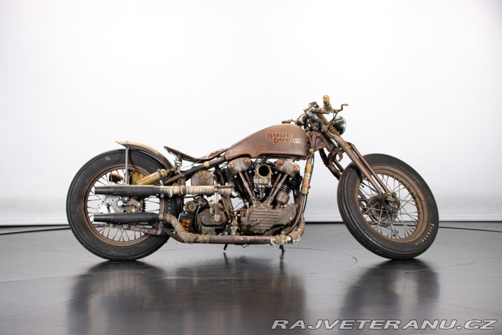 Harley-Davidson Ostatní modely RAT BIKE INSPIRED KNUCKLEHEAD ENGINE 1989