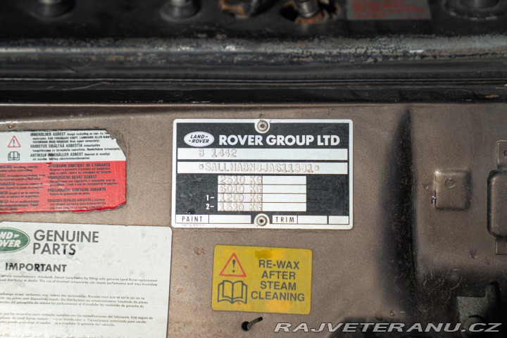 Land Rover Ostatní modely RANGER ROVER CLASSIC TD 1992