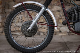 Jawa 250 652 SOUTĚŽNÍ TRUBKA 1974