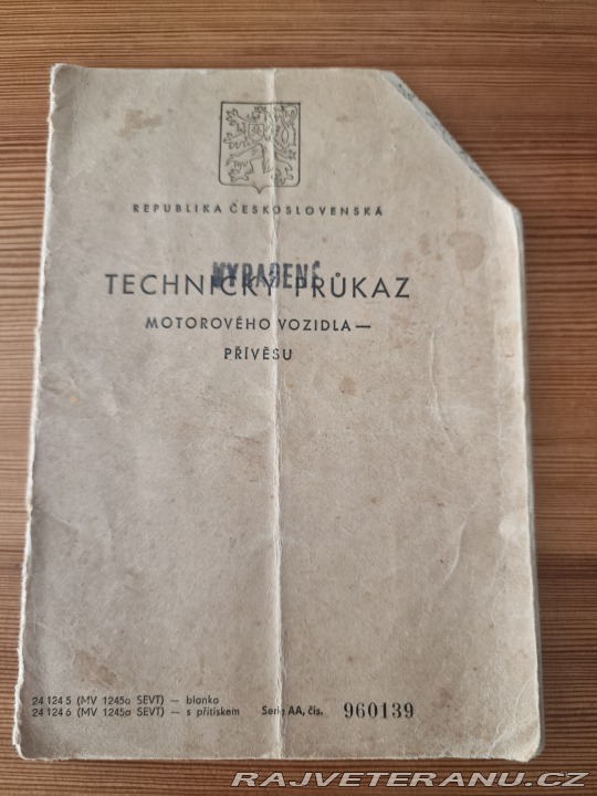 Škoda Octavia 985 Tudor 1962