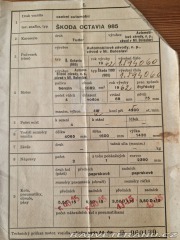 Škoda Octavia 985 Tudor 1962