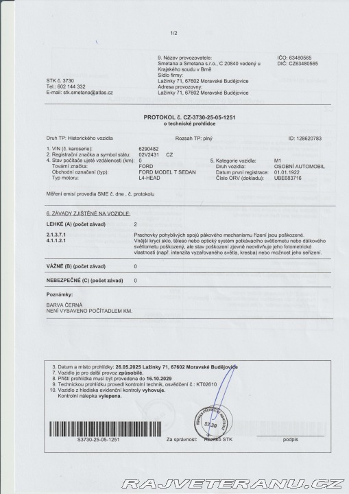 Ford T 1922 Luxury Sedan 1922