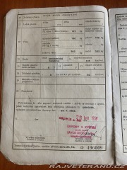 Jawa 250 250/353 kývačka 1959