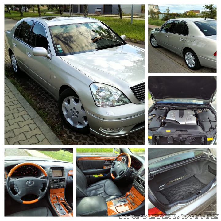Lexus LS 430 velmi zachovalý stav 2003