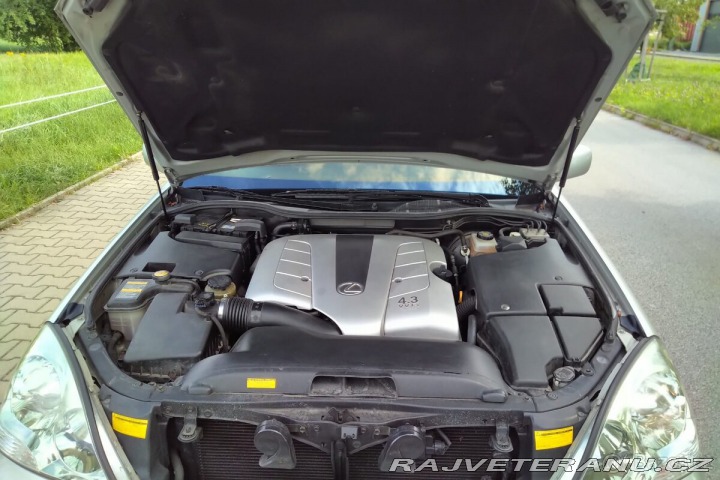 Lexus LS 430 Bez koroze a servis 2003