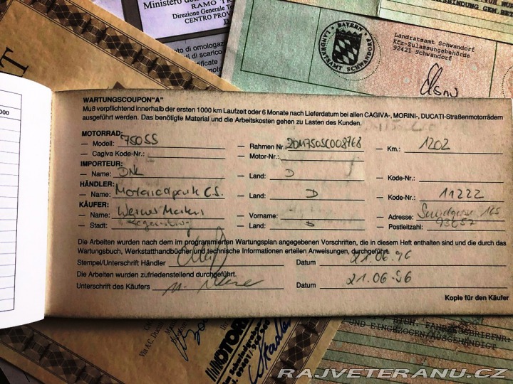 Ducati 750 supersport 1996