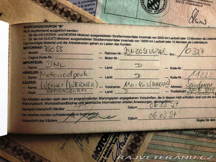 Ducati 750 supersport 1996