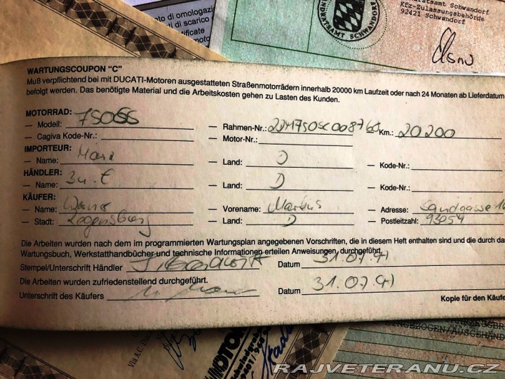 Ducati 750 supersport 1996