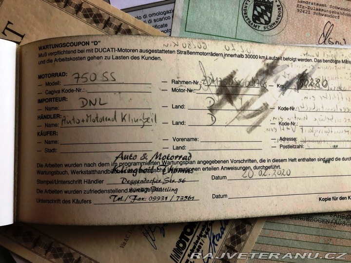 Ducati 750 supersport 1996