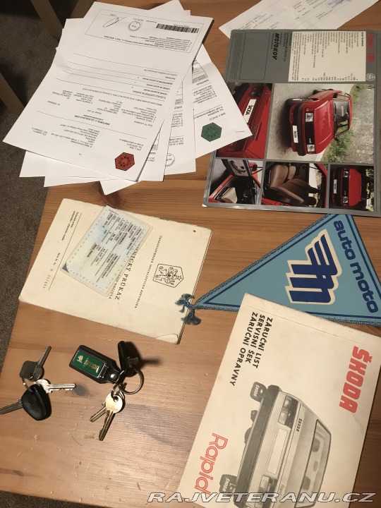 Škoda 130 Rapid 1988