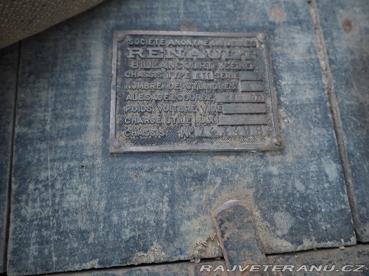 Renault Ostatní modely NJ1 REZERVACE 1923