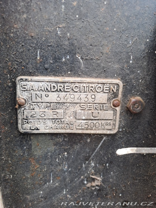 Citroën Ostatní modely U23 pompiers 1960