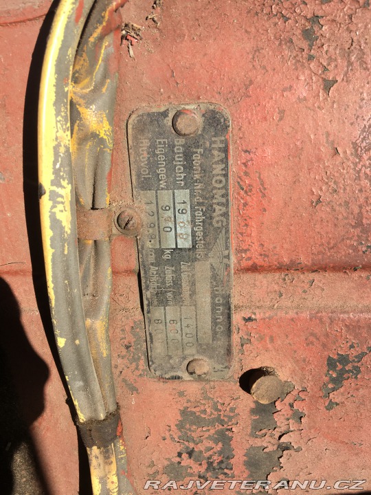 Ostatní značky Ostatní modely Hanomag 1.3 1939