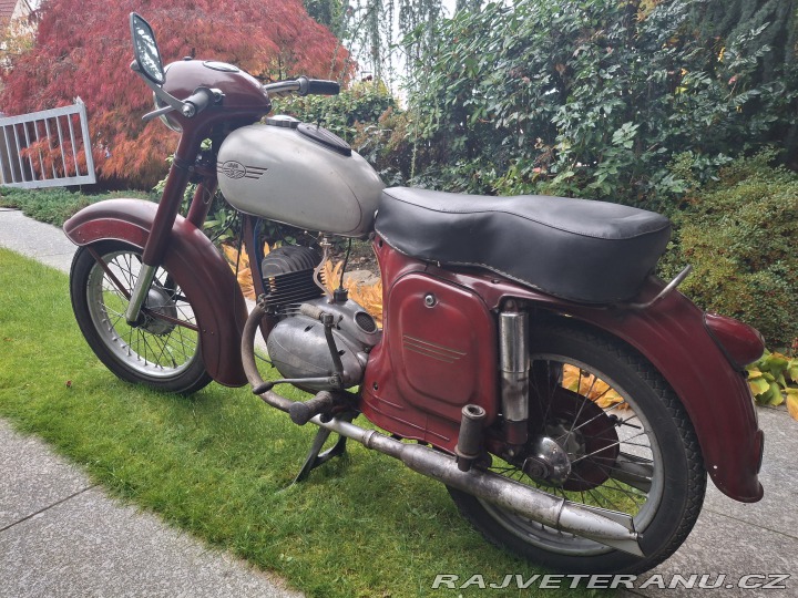 Jawa Ostatní modely ČZ 125/355 1954