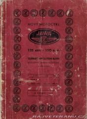 Jawa Ostatní modely 125/355 1954