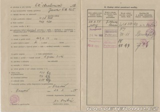 Jawa Ostatní modely 125/355 1954