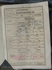 Škoda Ostatní modely Octavia 985 1963