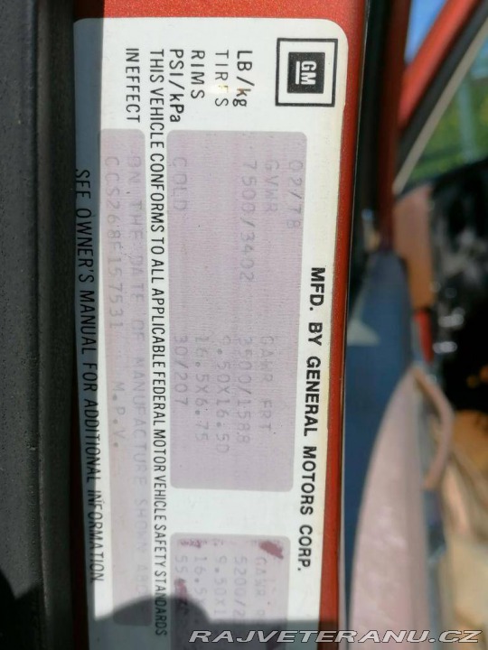 Chevrolet Suburban 1978